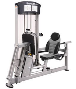 Weight training station (weight training) / leg press / traditional DF-101 SportsArt Fitness