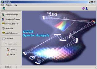 Spectrometry software UV VISion Lite Secomam