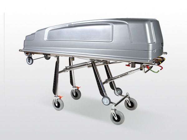 Mortuary stretcher trolley / mechanical / 1-section CEARE62 CEABIS