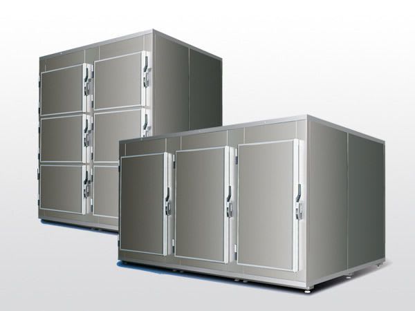 Front-loading refrigerated mortuary cabinet / 9-body CEACA31, CEACZ31, CEACA32, CEACZ32 CEABIS