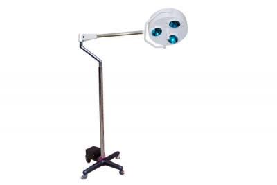 Halogen surgical light / mobile / 1-arm 50000 lux | 9x 3 Shree Hospital Equipments