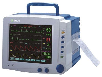 Compact multi-parameter monitor / transport / with built-in printer NT3C Solaris Medical Technology