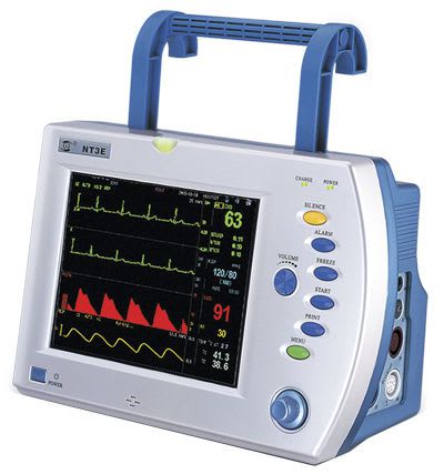 Compact multi-parameter monitor / transport NT3E Solaris Medical Technology
