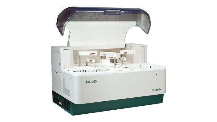 Automatic biochemistry analyzer / compact / bench-top / veterinary 450 tests/h | RX Imola Randox Laboratories