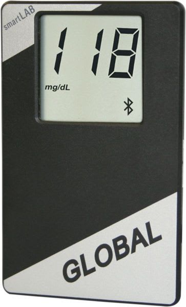 Wireless blood glucose meter smartLAB®global SmartLAB