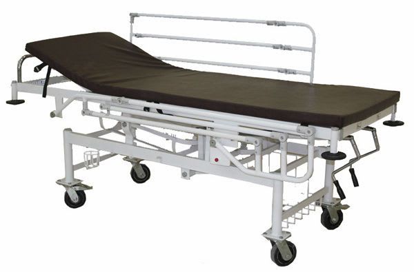 Transport stretcher trolley / height-adjustable / mechanical / 2-section S4101 SINA HAMD ARIA