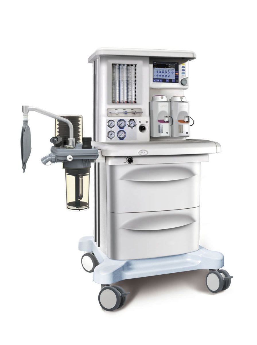 Anesthesia workstation with gas blender / 6-tube X40 SIRIUSMED