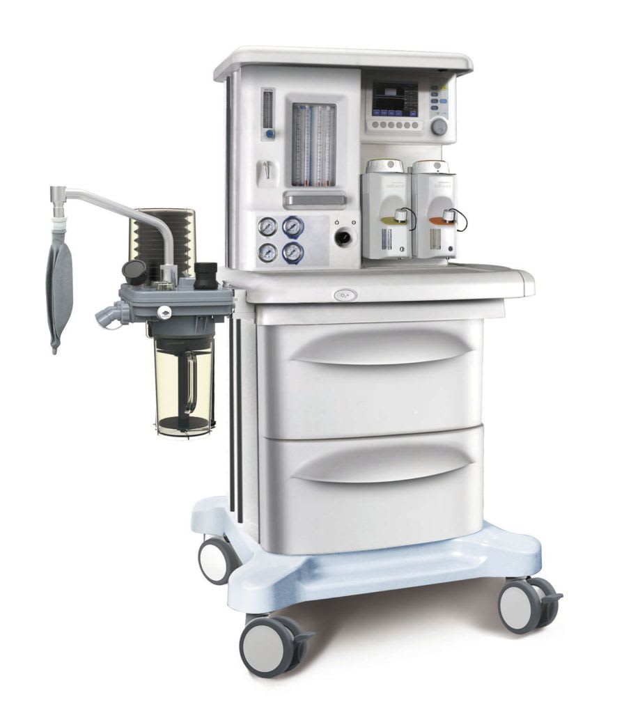 Anesthesia workstation with gas blender / 4-tube X30 SIRIUSMED