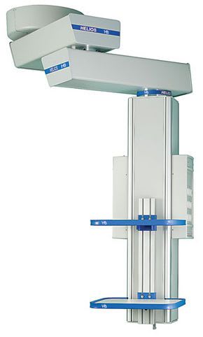 Ceiling-mounted medical pendant / articulated / with column Helios Siare