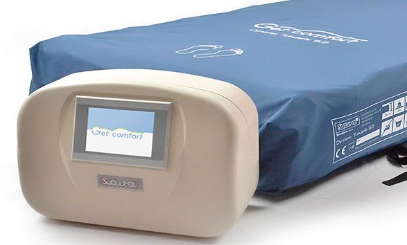 Hospital bed mattress / anti-decubitus / foam / dynamic air 20 - 200 kg | TubusAir 18/2 Savatech d.o.o.