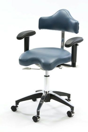 Medical stool / on casters / height-adjustable / with armrests 6115 SEERS Medical