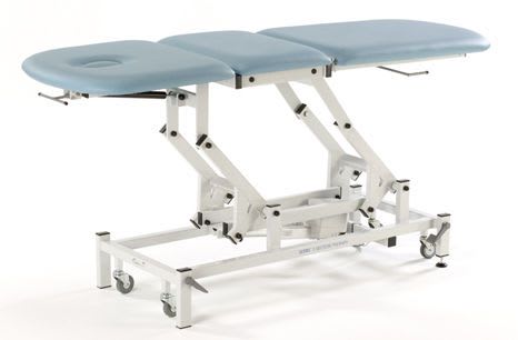 Electrical examination table / on casters / height-adjustable / 3-section 240 kg | SM3560 SEERS Medical