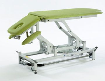 Electrical massage table / height-adjustable / on casters / 2 sections 240 kg | ST2568, ST2569 SEERS Medical