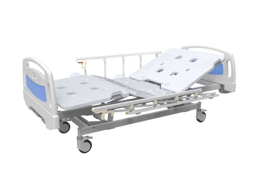 Hospital bed / mechanical / on casters / 4 sections DF3965X Shanghai Pinxing Medical Equipment Co.,Ltd