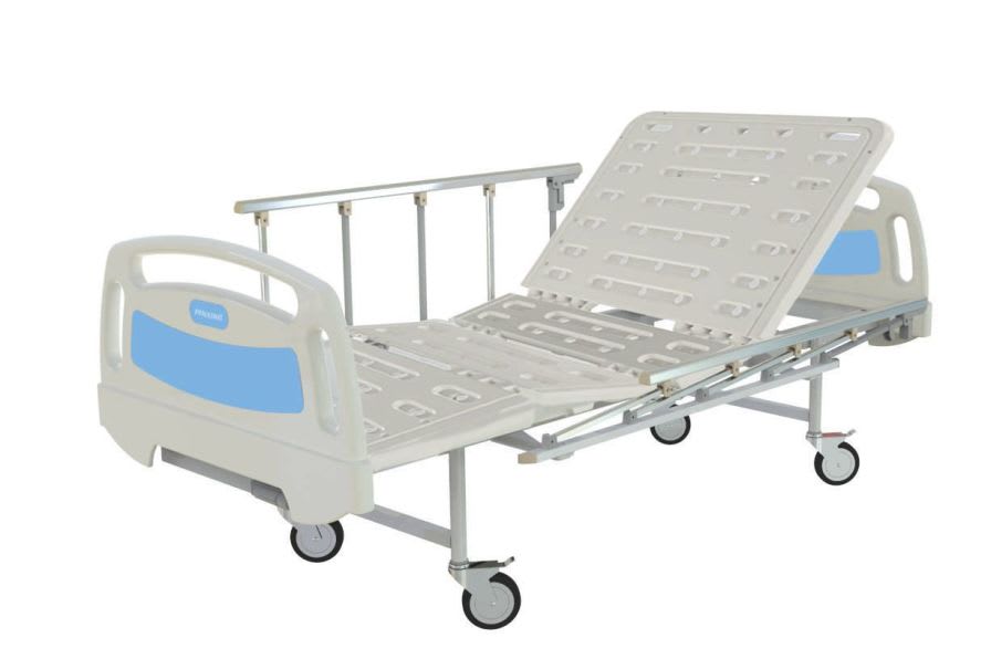 Hospital bed / mechanical / on casters / 4 sections SF2963 Shanghai Pinxing Medical Equipment Co.,Ltd