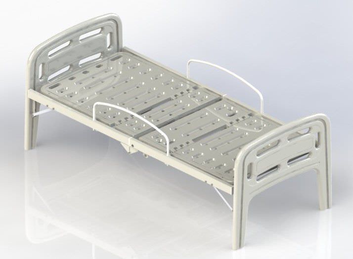 Emergency bed / 4 sections / folding PX2013-S900 Shanghai Pinxing Medical Equipment Co.,Ltd
