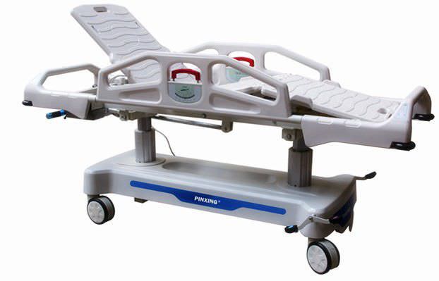 Transport stretcher trolley / height-adjustable / electrical / 3-section PC-DZH-1 Shanghai Pinxing Medical Equipment Co.,Ltd
