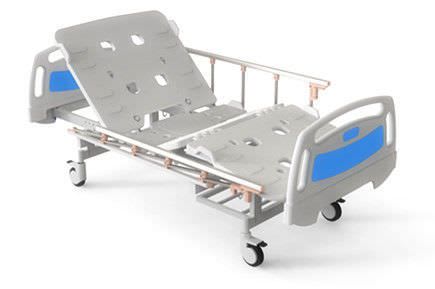 Hospital bed / mechanical / on casters / 4 sections SF2965 Shanghai Pinxing Medical Equipment Co.,Ltd