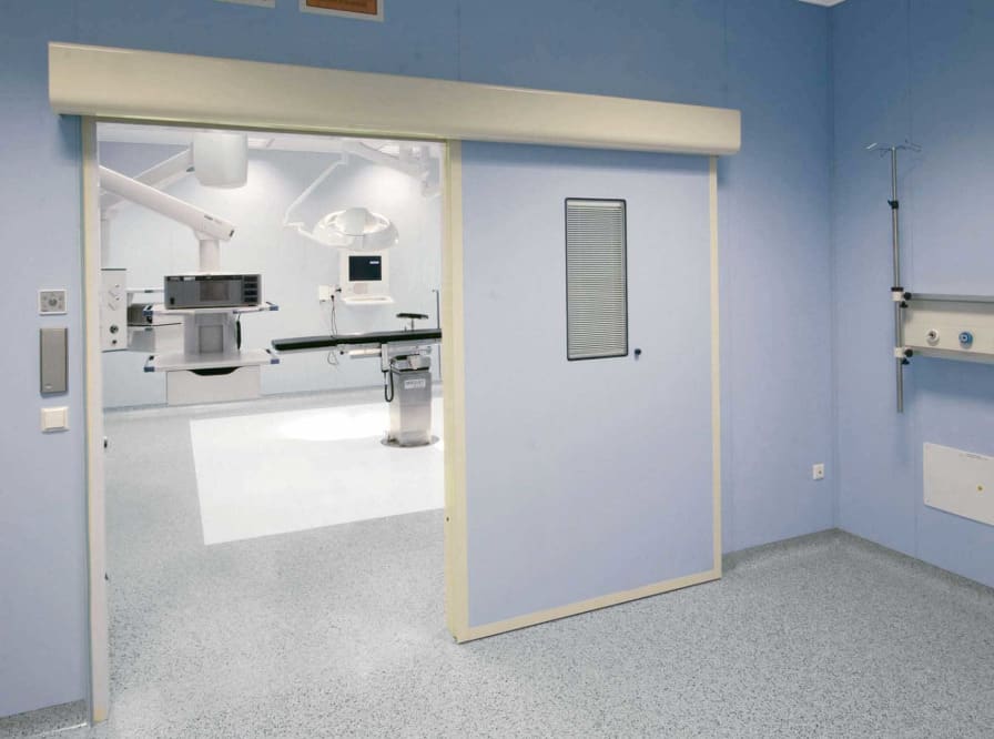 Hospital door / laboratory / sliding / automatic Lindo® SHD Italia