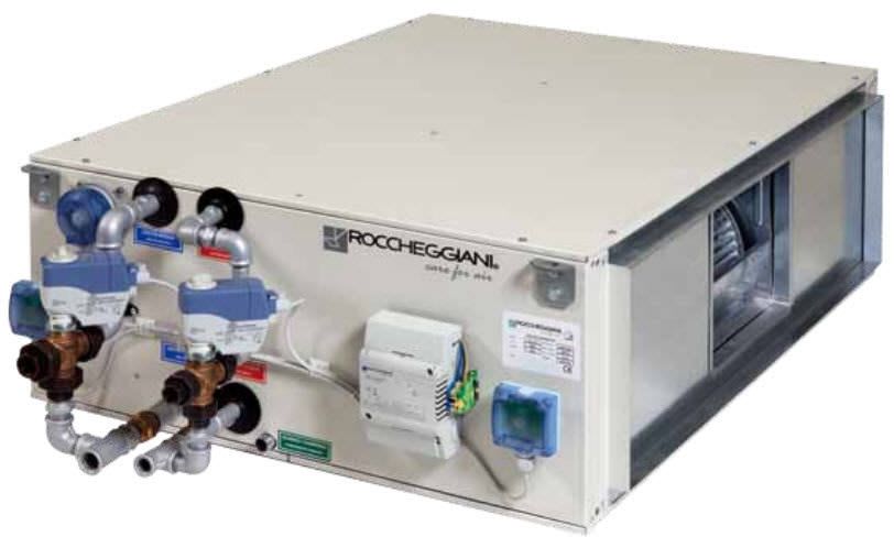 Duct fan coil unit / for healthcare facilities TCL Roccheggiani