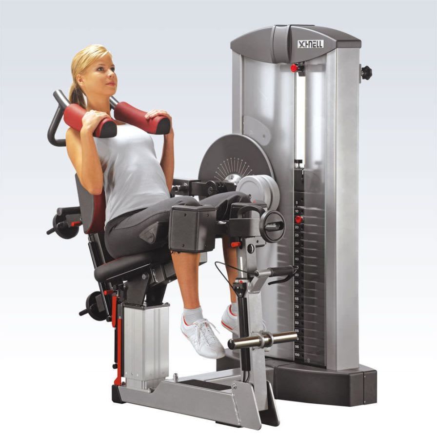 Weight training station (weight training) / abdominal crunch / rehabilitation DFL1M Schnell