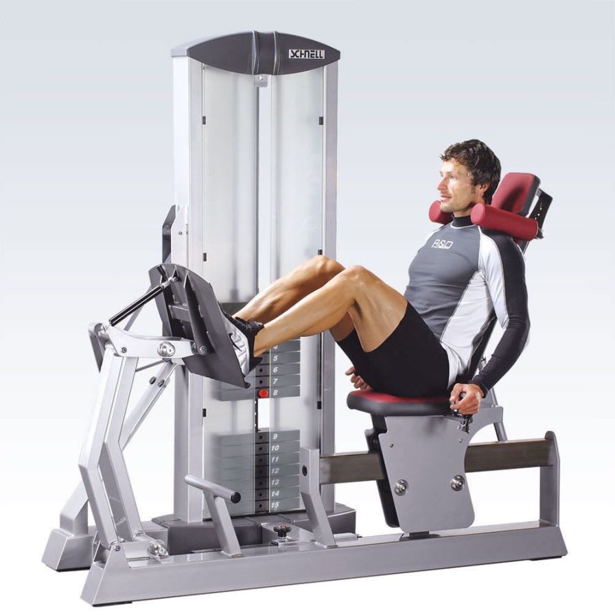 Weight training station (weight training) / leg press / rehabilitation R8375 Schnell