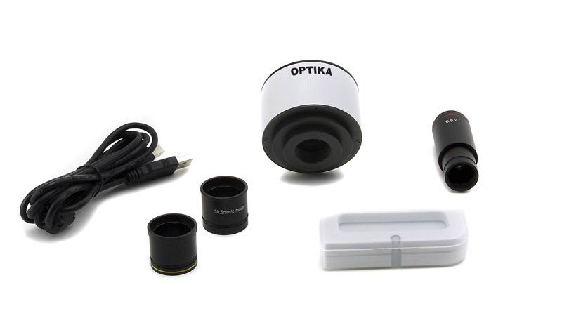 Digital camera / for laboratory microscopes / CMOS 1.3 Mpx | OPTIKAM-B1 Optika Italy
