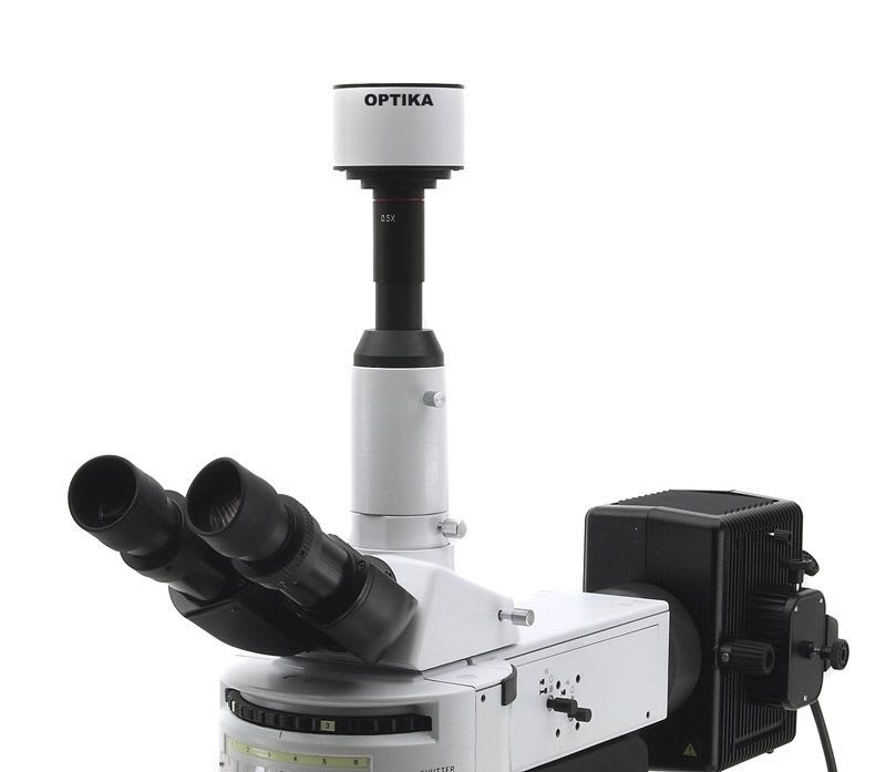 Digital camera / for laboratory microscopes / CMOS 5 Mpx | OPTIKAM-B5 Optika Italy