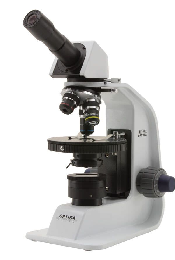 Teaching microscope / polarizing / monocular / LED 400x | B-150POL-M Optika Italy