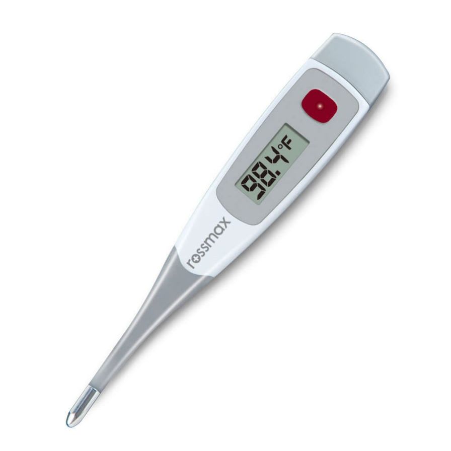 Medical thermometer / electronic / with audible signal / flexible tip TG380 Rossmax International .