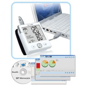 Communication software / management / for blood pressure monitors BP Rossmax International .