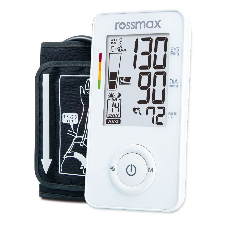 Automatic blood pressure monitor / electronic / arm AX356f Rossmax International .