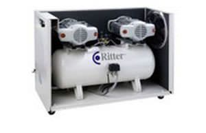 Dental unit compressor / medical POWER AIR 100 / 30SH TANDEM Ritter Concept GmbH