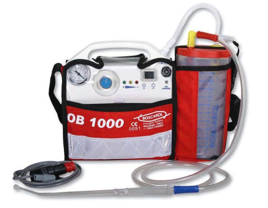 Electric mucus suction pump / handheld / battery-powered BSU232 Oscar Boscarol