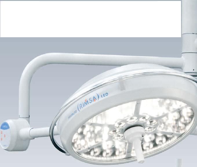 LED surgical light / ceiling-mounted / 1-arm 160 000 lux | Pentaled 63N Rimsa P. Longoni