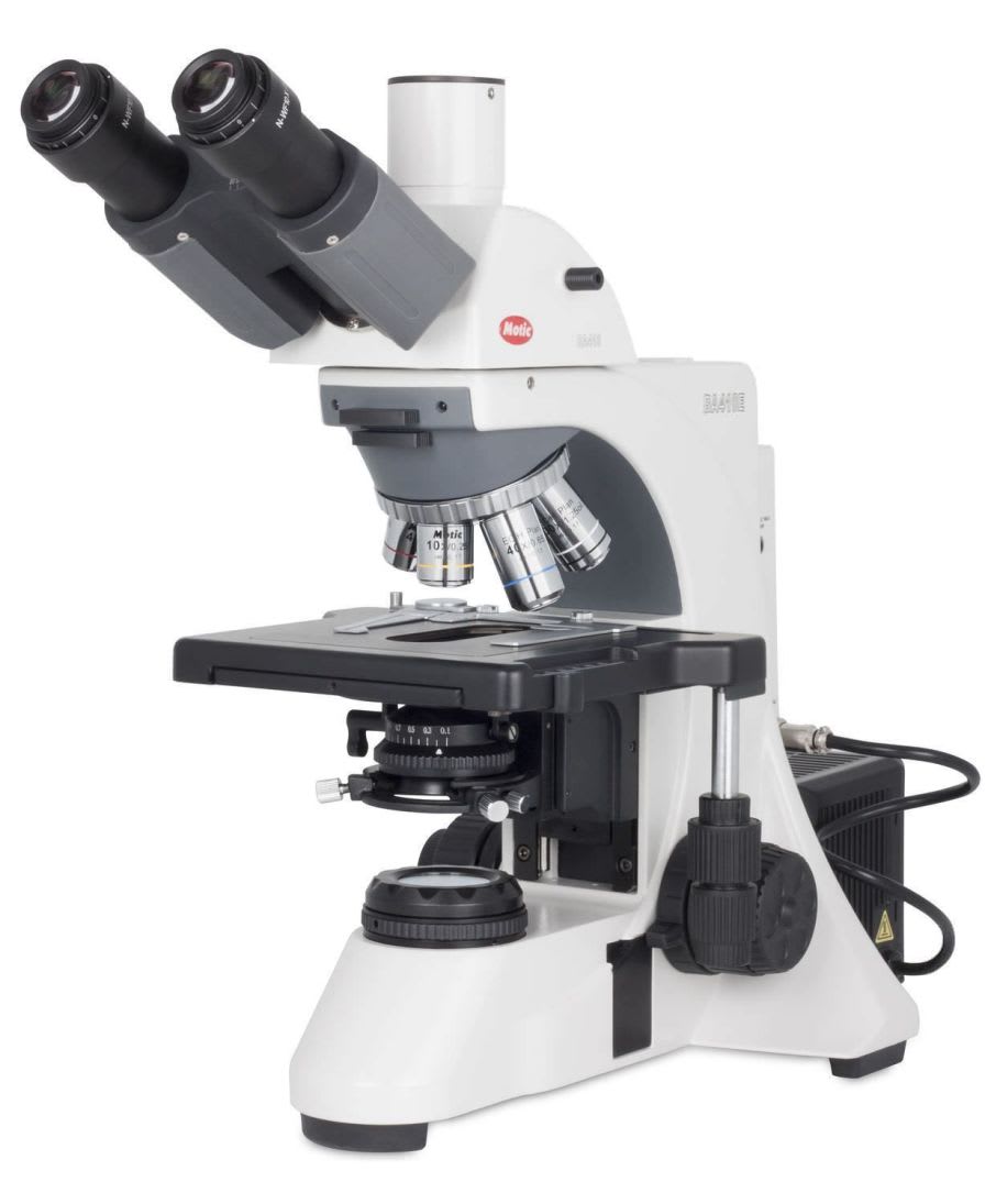 Laboratory microscope / optical / Siedentopf type / binocular BA410 ELITE Trinocular Motic Europe