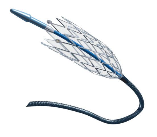 Peripheral stent / nitinol / self-expanding / with applicator Zeus SX™ Rontis Medical