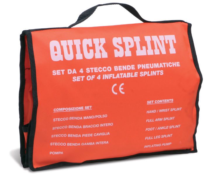Air emergency splint set / inflatable PNE244 PVS
