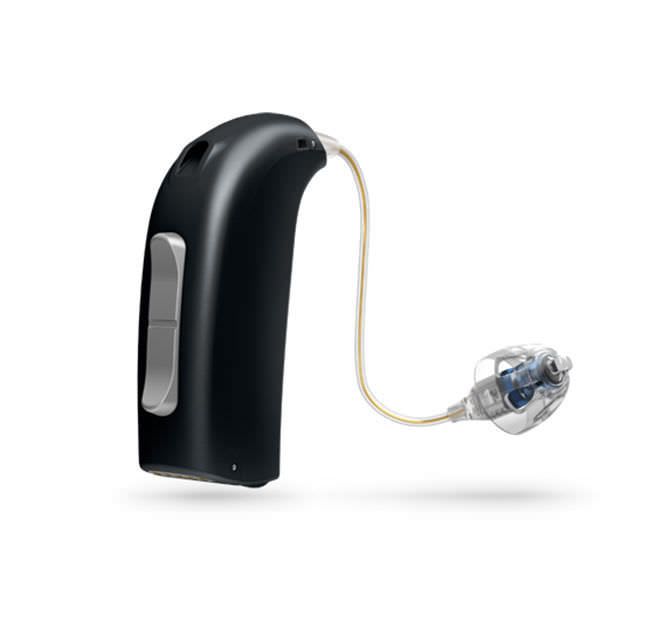 Behind the ear, receiver hearing aid in the canal (RITE) Atla RITE Oticon