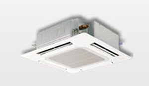 Cassette fan coil unit / for healthcare facilities 2.3 - 5.3 kW | PLA Mitsubishi Electric Cooling & Heating