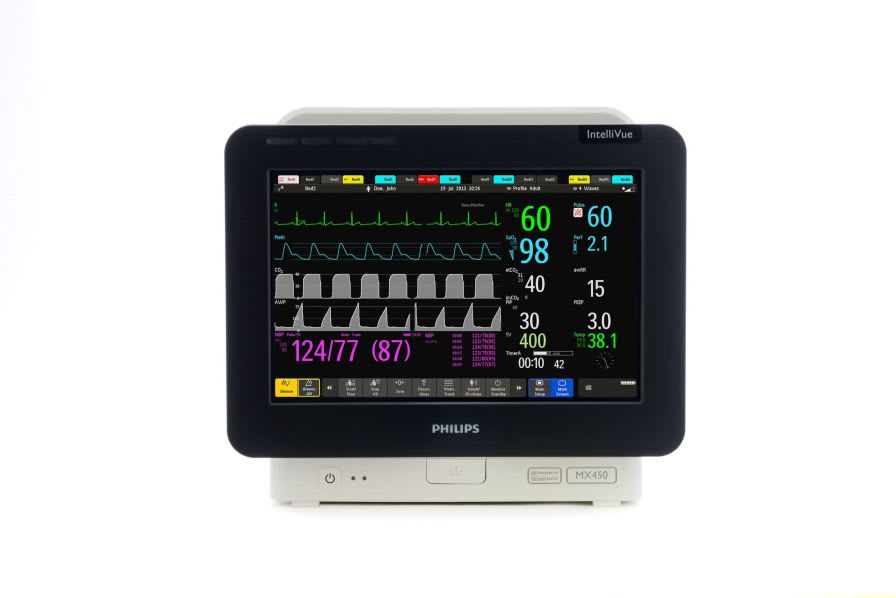 Compact multi-parameter monitor 12? | IntelliVue MX450 Philips Healthcare