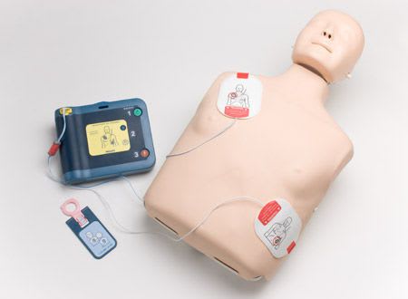 Semi-automatic external defibrillator / training HeartStart FRx Philips Healthcare