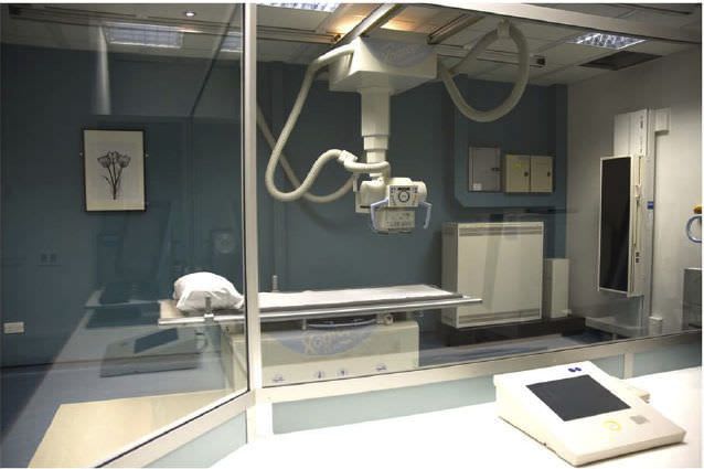 X-ray radiation protective screen / with window Raybloc