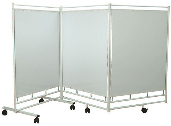Hospital screen / on casters / 3-panel ZN3P series PROMA REHA
