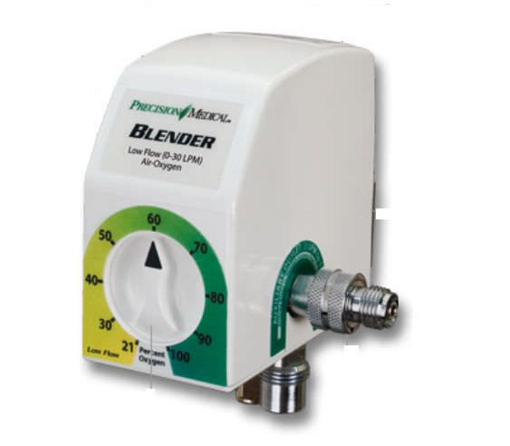 Respiratory gas blender / O2 / air Precision Medical