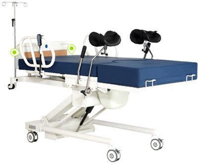 Delivery bed / hospital / height-adjustable / on casters LDR 100 Phoenix Medical Systems
