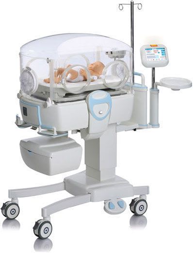 Infant incubator with monitor INC 200 Phoenix Medical Systems