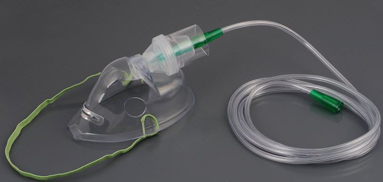 Nebulizing mask / facial / PVC 130 106, 130 107 Plasti-Med