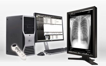 Radiology computer workstation / medical CRPAXERA Paxeramed Corp