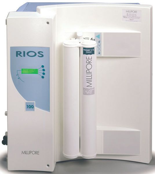 Reverse osmosis water purification system RiOs series Merck Millipore